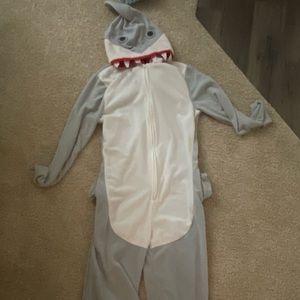 Adult Medium shark costume- pajama onsie